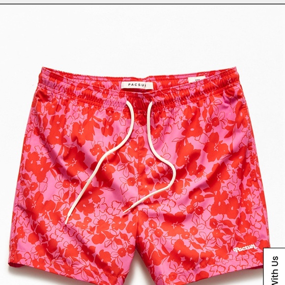 PACSUN floral pattern Swim short - Picture 11 of 12